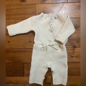 Bebe Organic Knit Baby Outfit